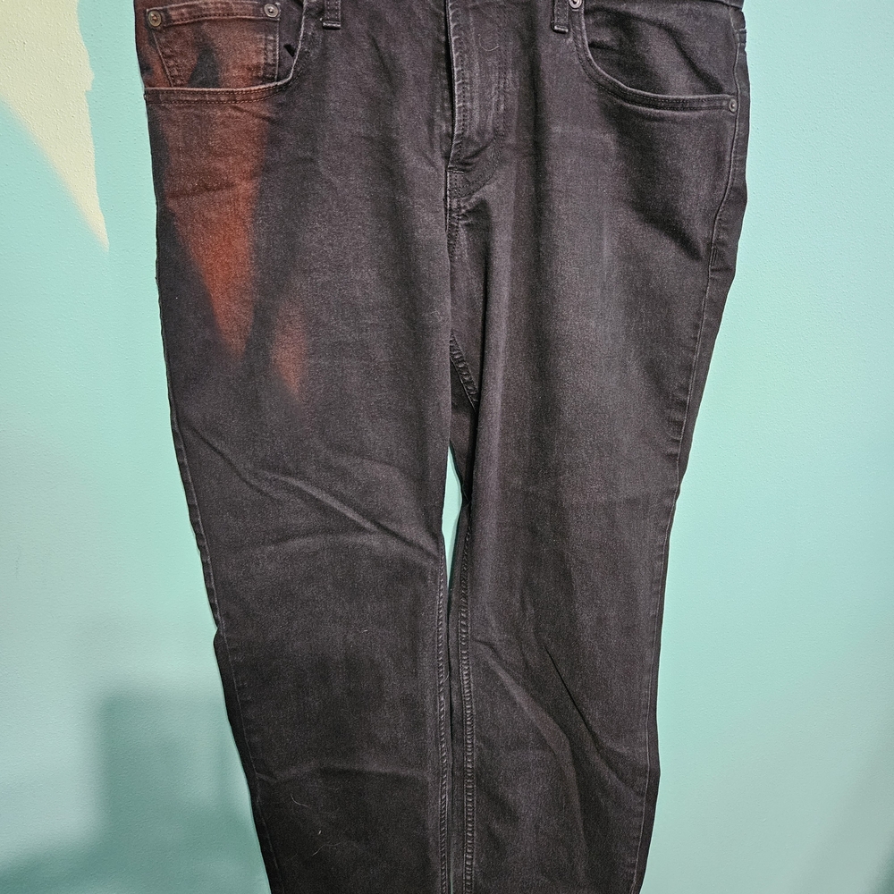 Old Navy Men's Dark Gray Straight Jeans